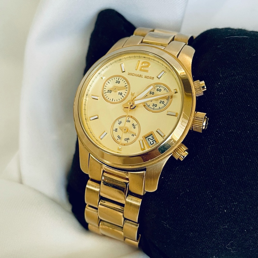 Michael Kors Mini Runway Chronograph Watch