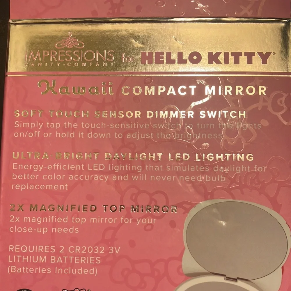 ✨Hello Kitty Kawaii compact mirror NIB - Picture 4 of 10