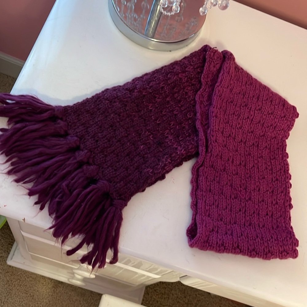 Beautiful magenta scarf