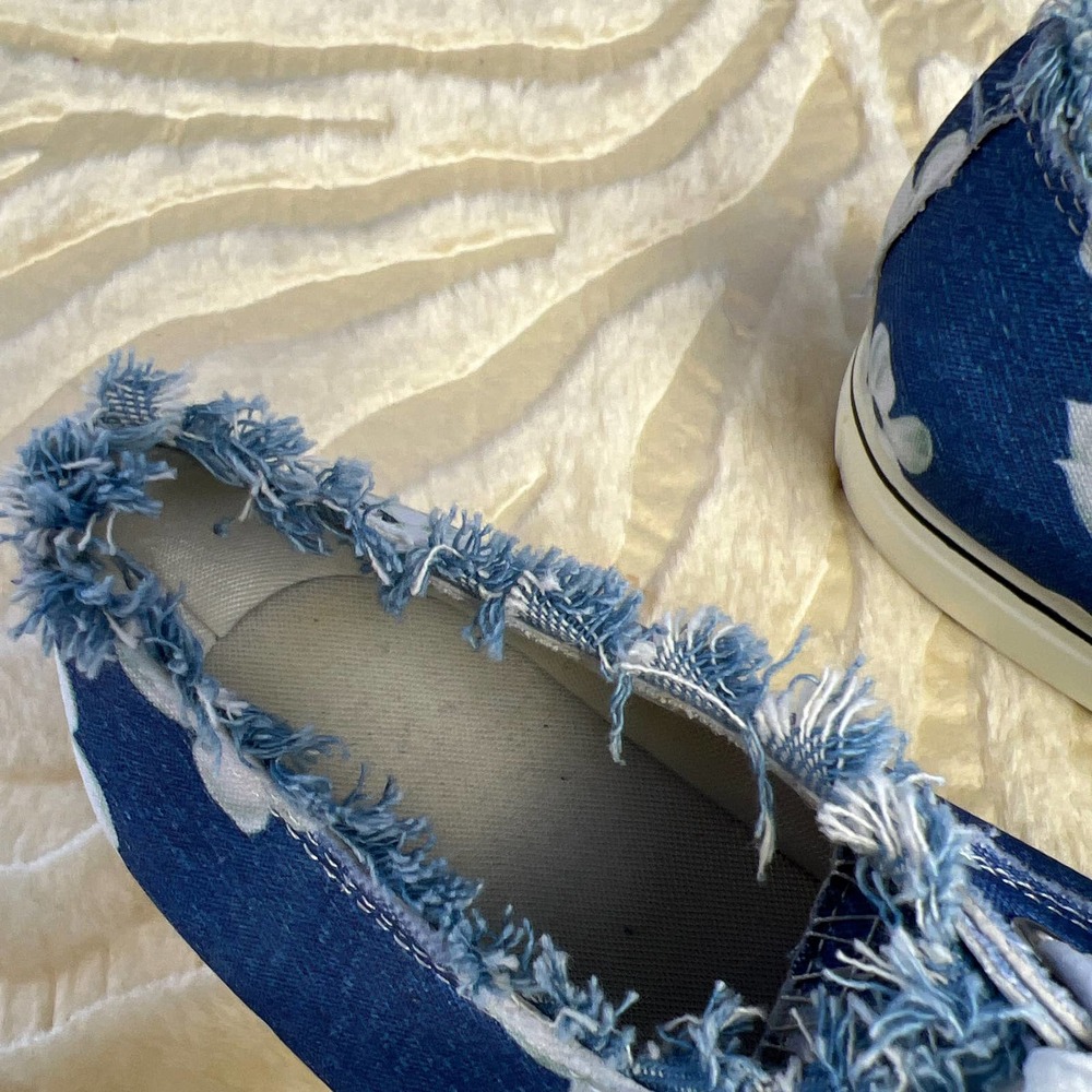 Flowers blue shoes No brand Gem shoes - Picture 2 of 7