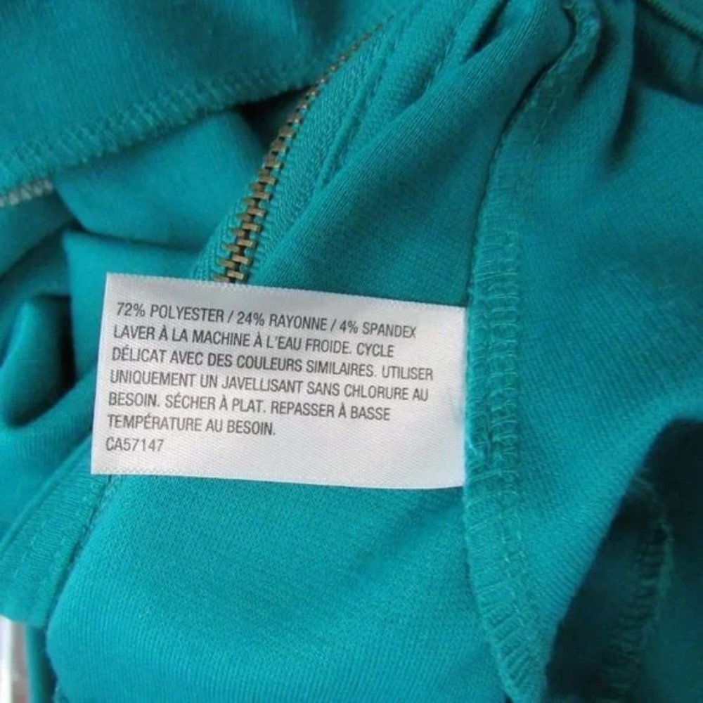 Massimo Teal Green Long-Sleeve Jacket - Picture 5 of 5