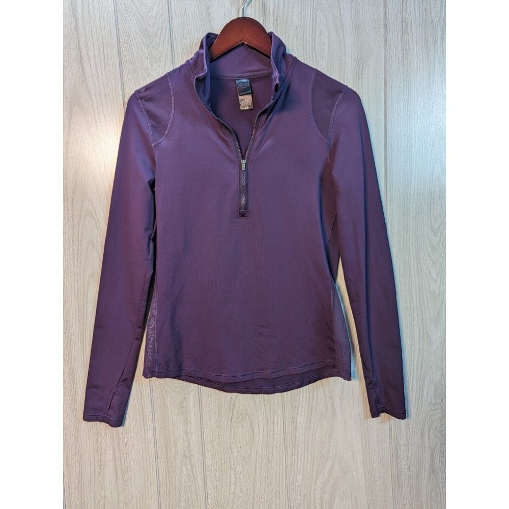 Victoria's Secret Sport Purple Quarter Zip Athletic Jacket Women's Size Small