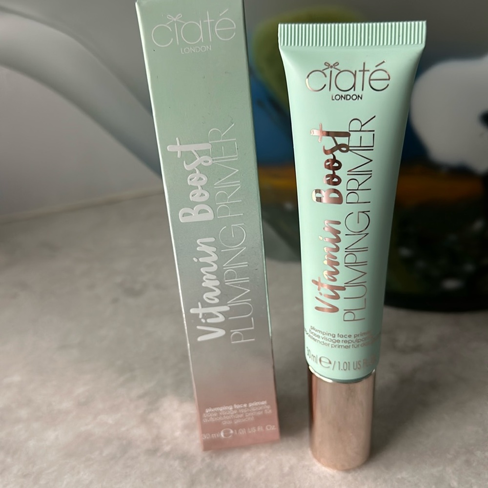 Ciate Vitamin Boost Plumping Primer NIB 1.01 Fl Oz/ 30 ml