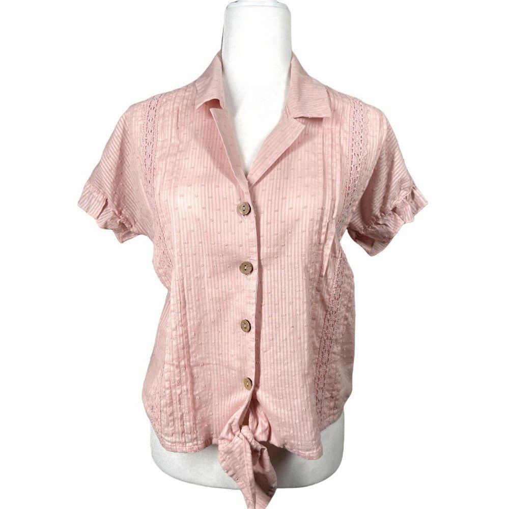 Lauren Conrad Front-tie Shirt - Picture 3 of 8