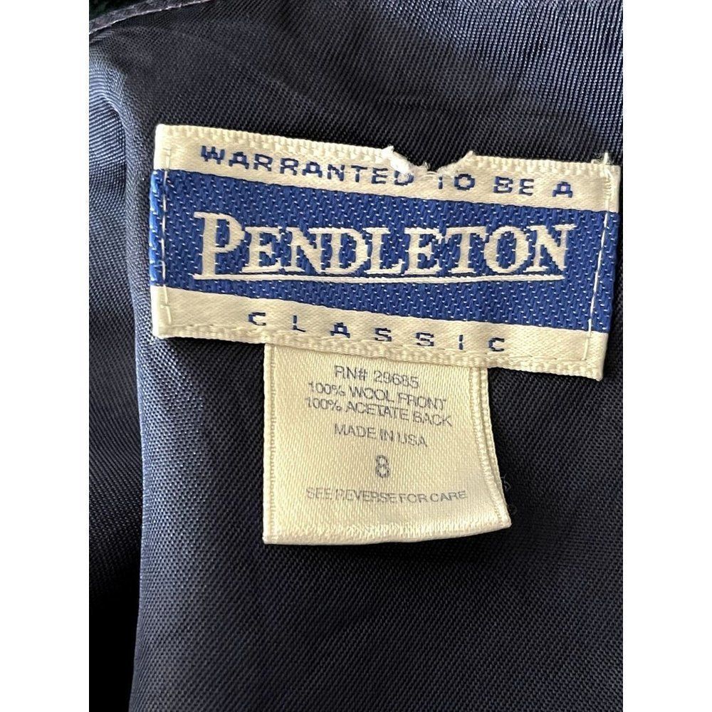 Women's Pendleton Wool Vest Size 8 - Picture 3 of 3