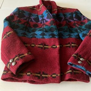 Wool Blend Blazer Womans sz 8 Vintage USA