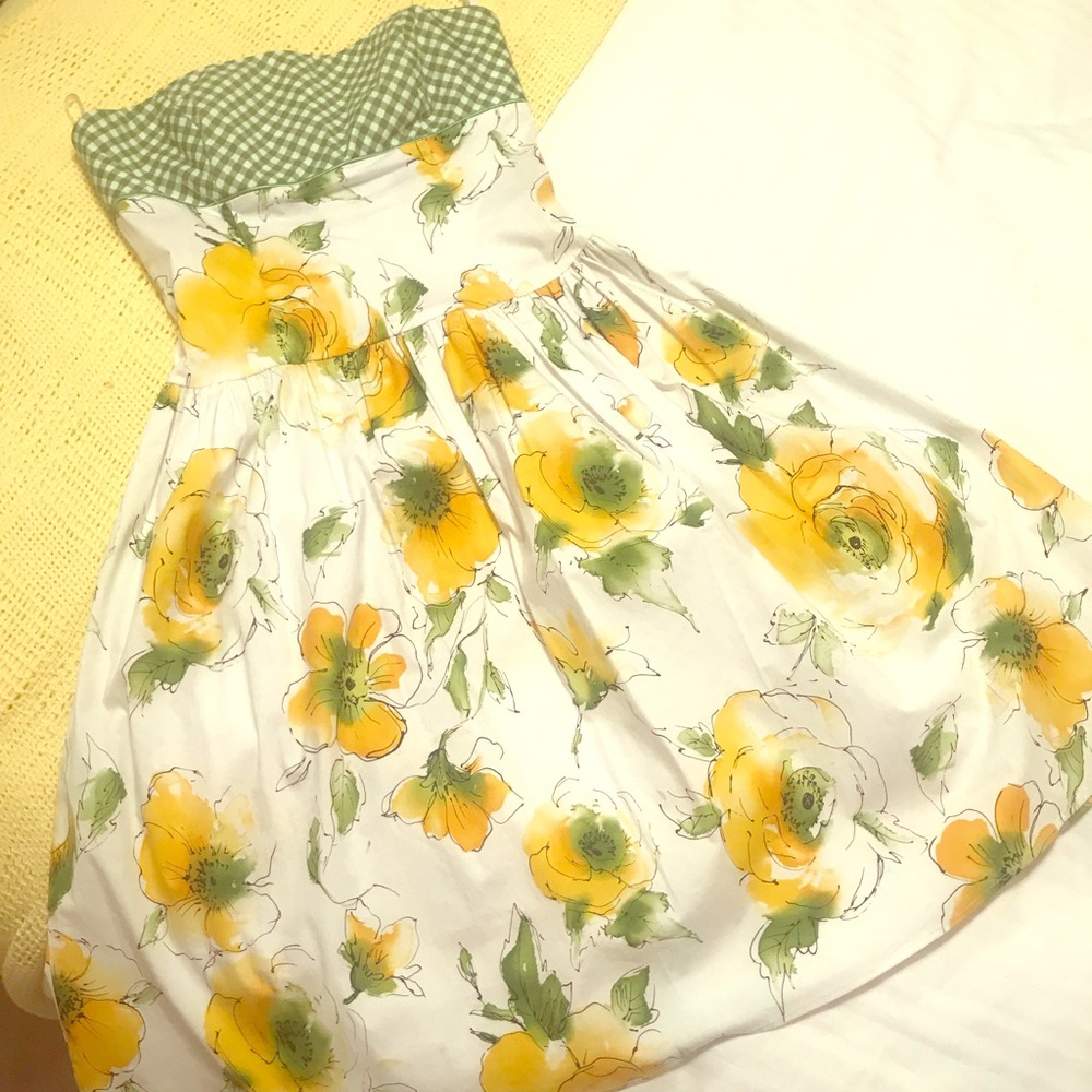 HOST PICK 🌻🌻🌻🌻 NWT - Strapless Sundress - 🌻🛍