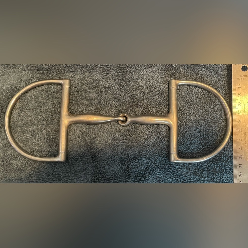 English riding D-Ring Snaffle Bit
