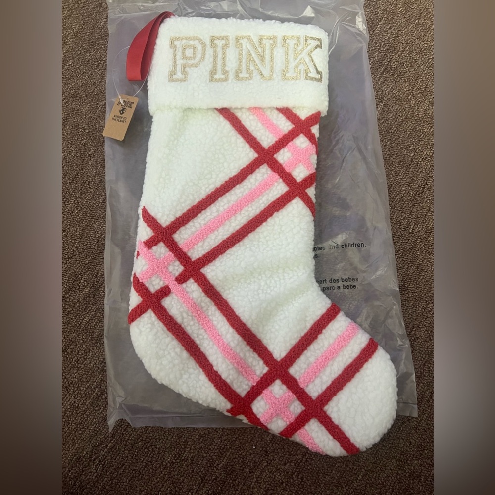 Victoria secret PINK Christmas bootie brand new with tags LIMITED EDITION
