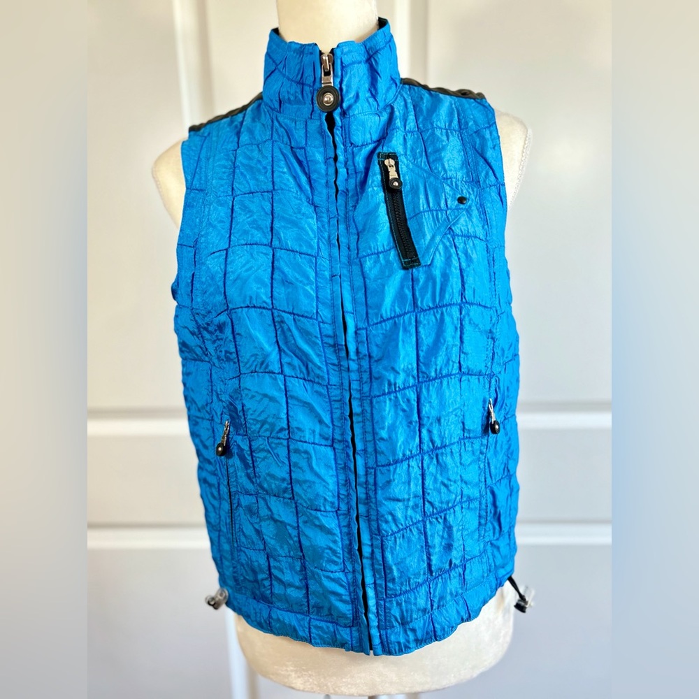 Golf Vest Womens Full Zip Vintage Jamie Sadock