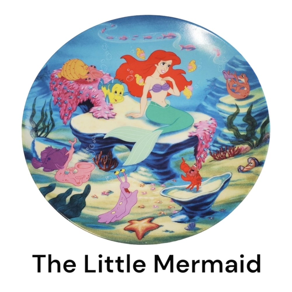 Disney The Little Mermaid  Limited Edition Porcelain Plate A Song From The Sea