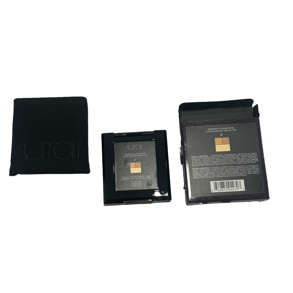 Surratt Warm Peach /Light Tan /Yellow Powder Perfectionniste Concealer Palette 3 - Picture 8 of 10