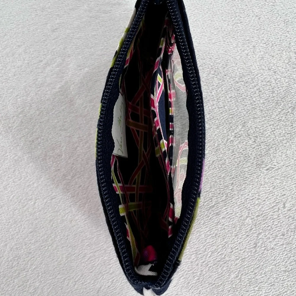 Vera Bradley Ribbons Zip ID Case/Pouch - Picture 3 of 5