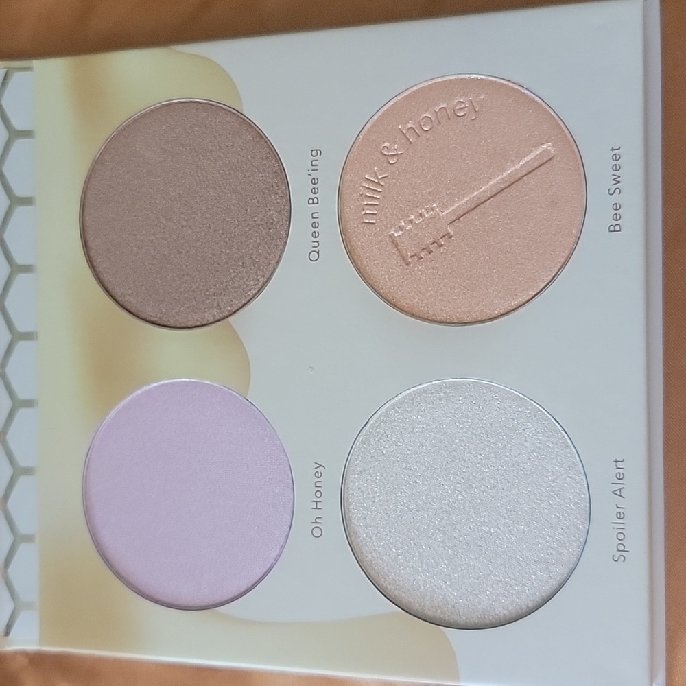 NIB Beauty Bakerie Milk & Honey Highlighting Palette