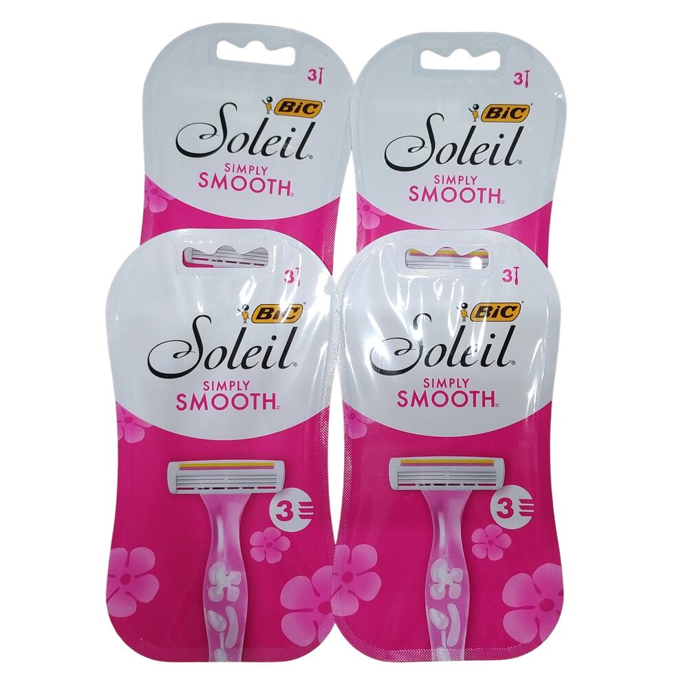 BIC Soleil Simply Smooth Disposable Razors - 4 Packs