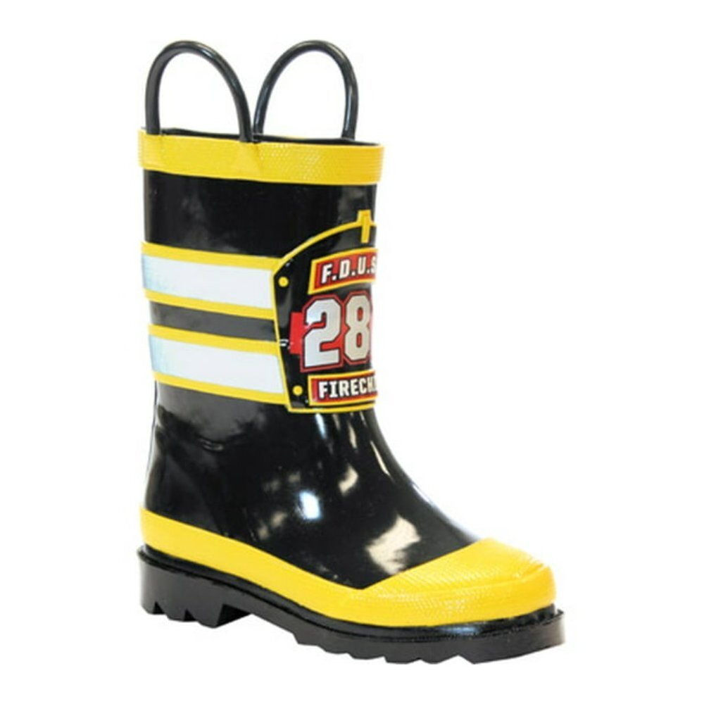 FDUSA Western Chief Toddler/LittleKids' Fireman Rain Boots Waterproof Outdoor