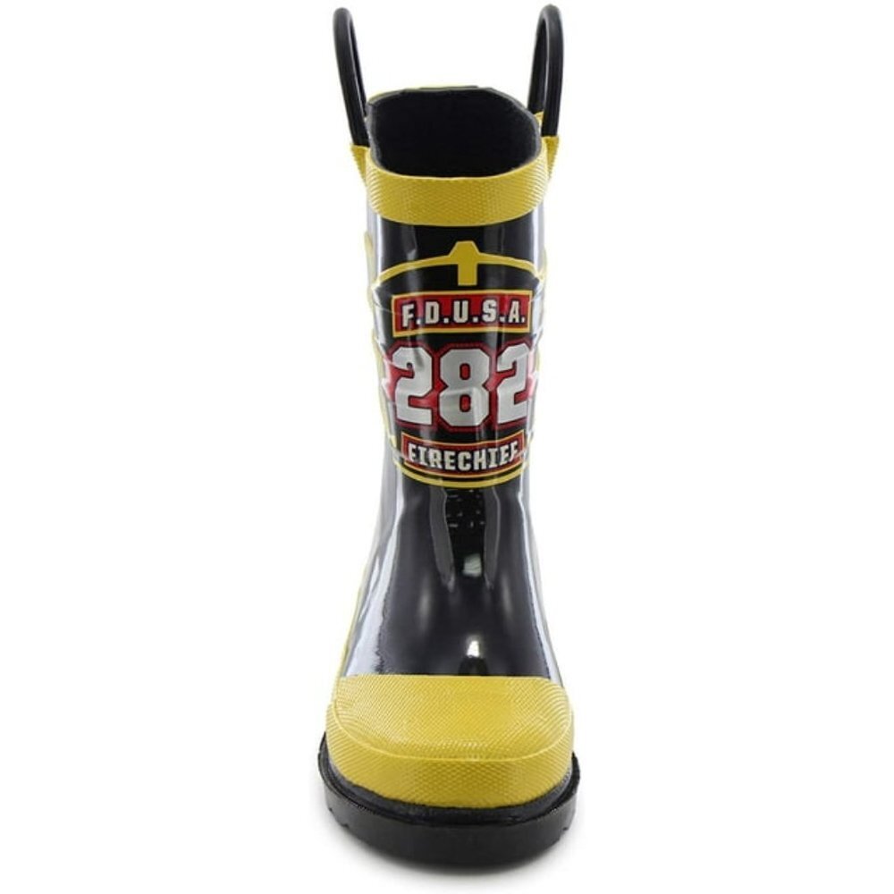 FDUSA Western Chief Toddler/LittleKids' Fireman Rain Boots Waterproof Outdoor - Picture 3 of 6