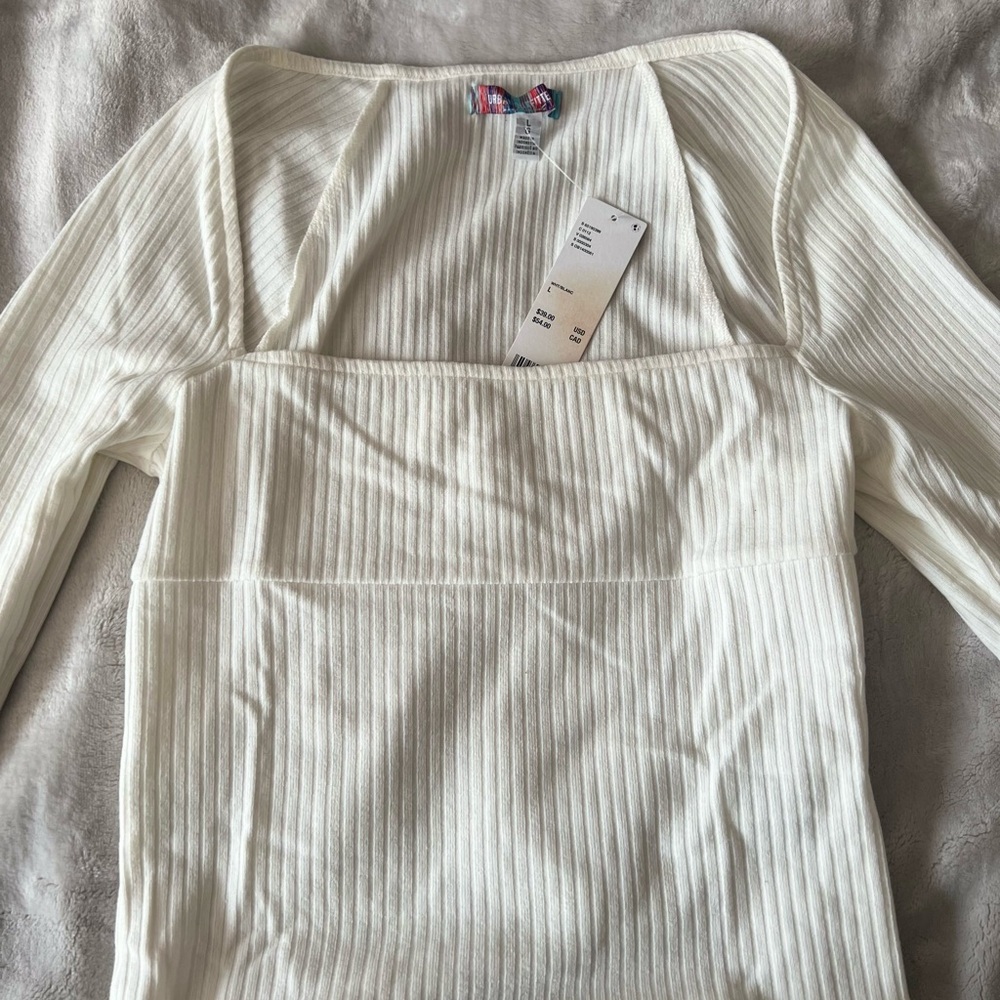 Urban Outfitters Square Neck Top - Picture 2 of 4