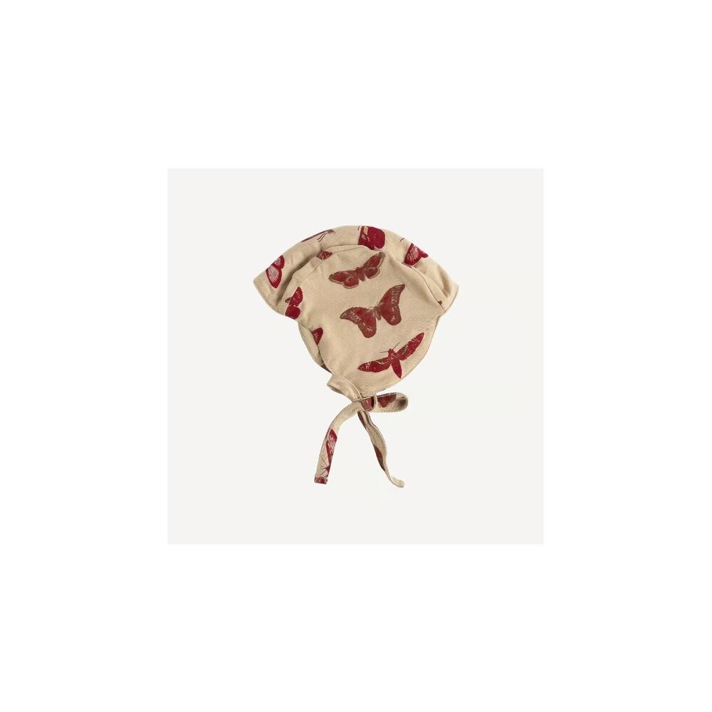 NWT Kate Quinn Garnet Moth Insects Bamboo Flight Hat nb Newborn