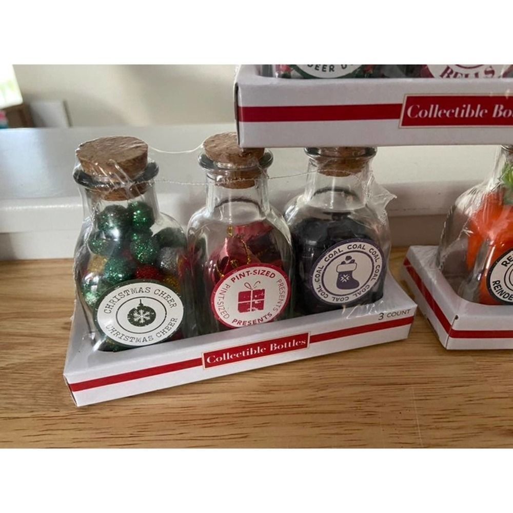 Target BP Christmas mini collectible bottles