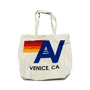 Aviator Nation Venice CA Small Canvas Tote Bag