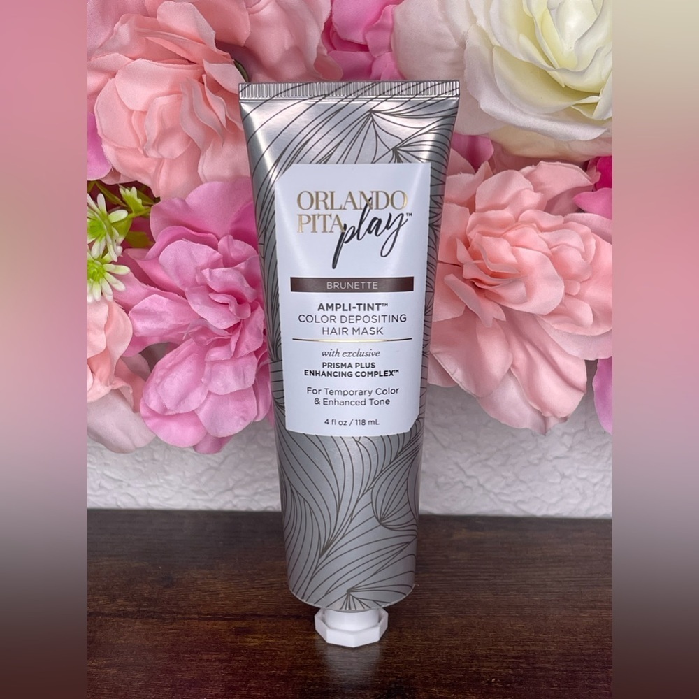 👩🏻 Orlando PITA Play Ampli-tint Color Depositing Hair Mask BRUNETTE