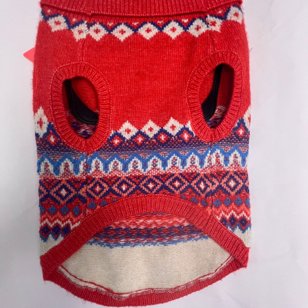 St John's Argyle Dog Sweater - Picture 3 of 5