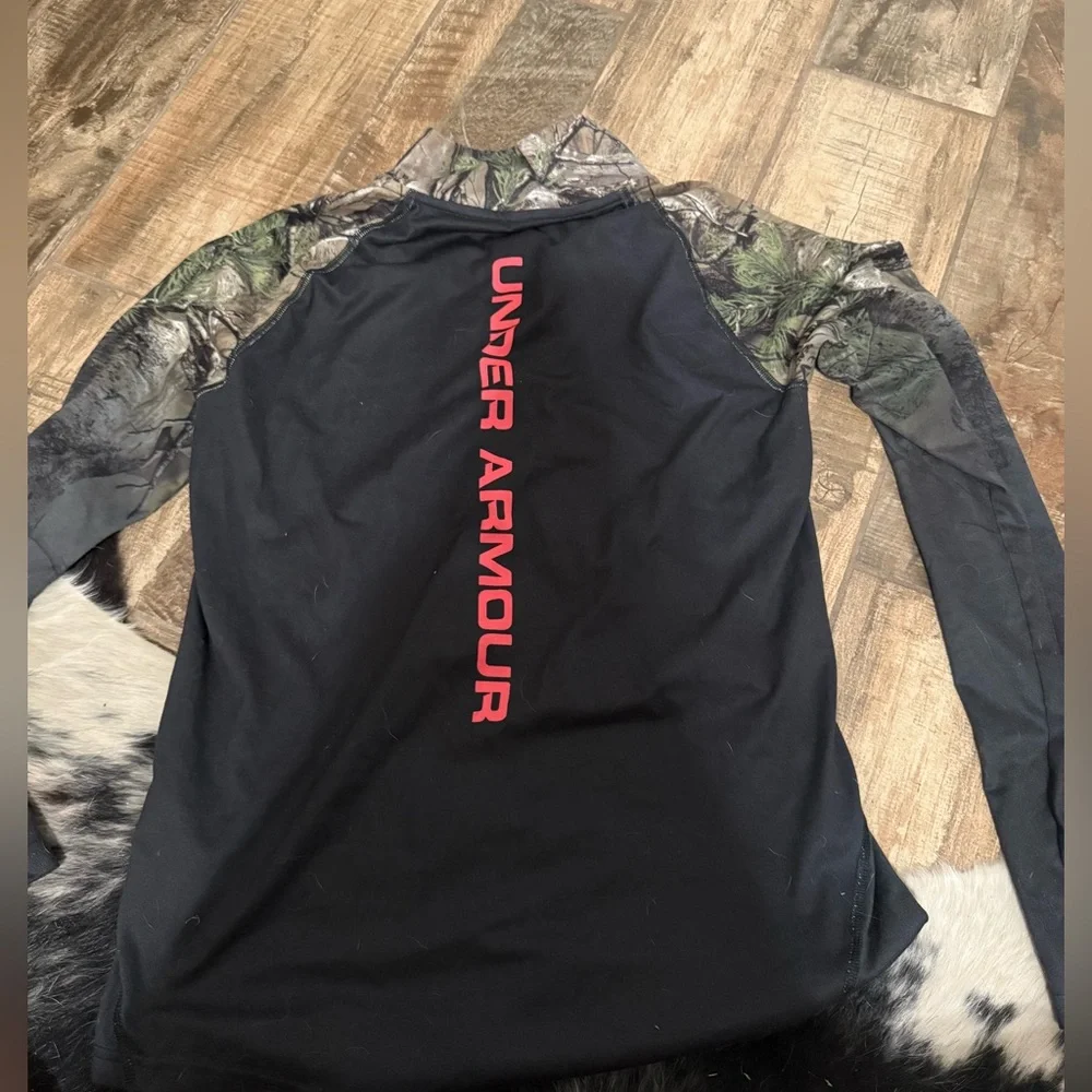 Camo Quarter zip - Picture 2 of 3