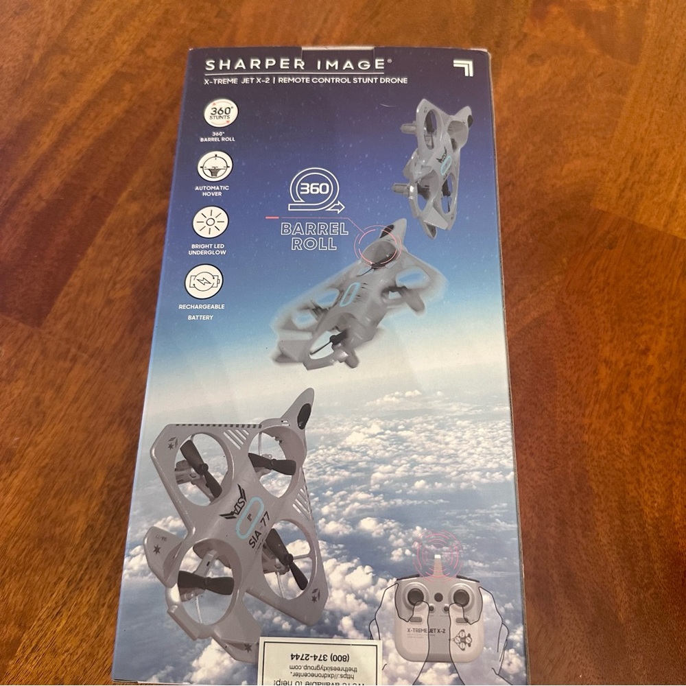 Sharper Image Thunderbolt Jet X2 Mini Drone - Picture 3 of 5