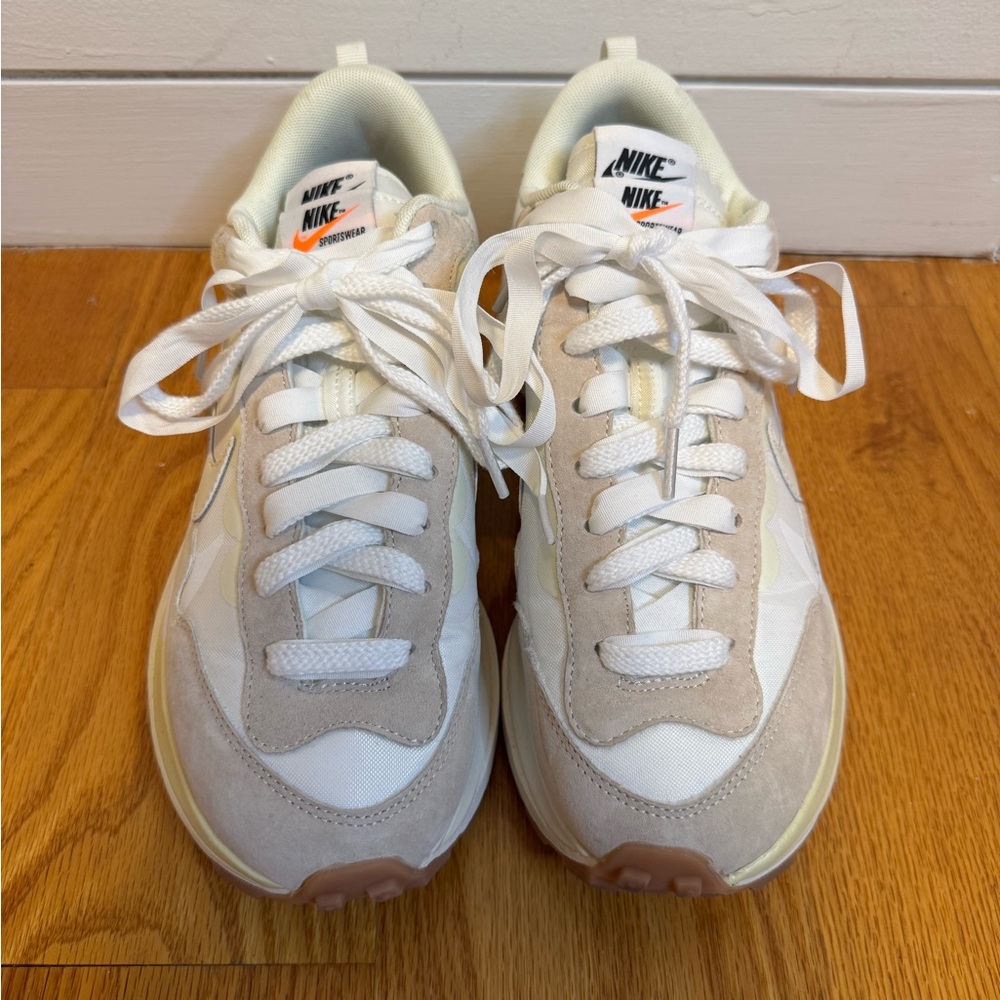 Sacai x Nike VaporWaffle ‘Sail Gum’ Casual Sport Sneaker - Men’s 8 Women’s 9.5 - Picture 2 of 7