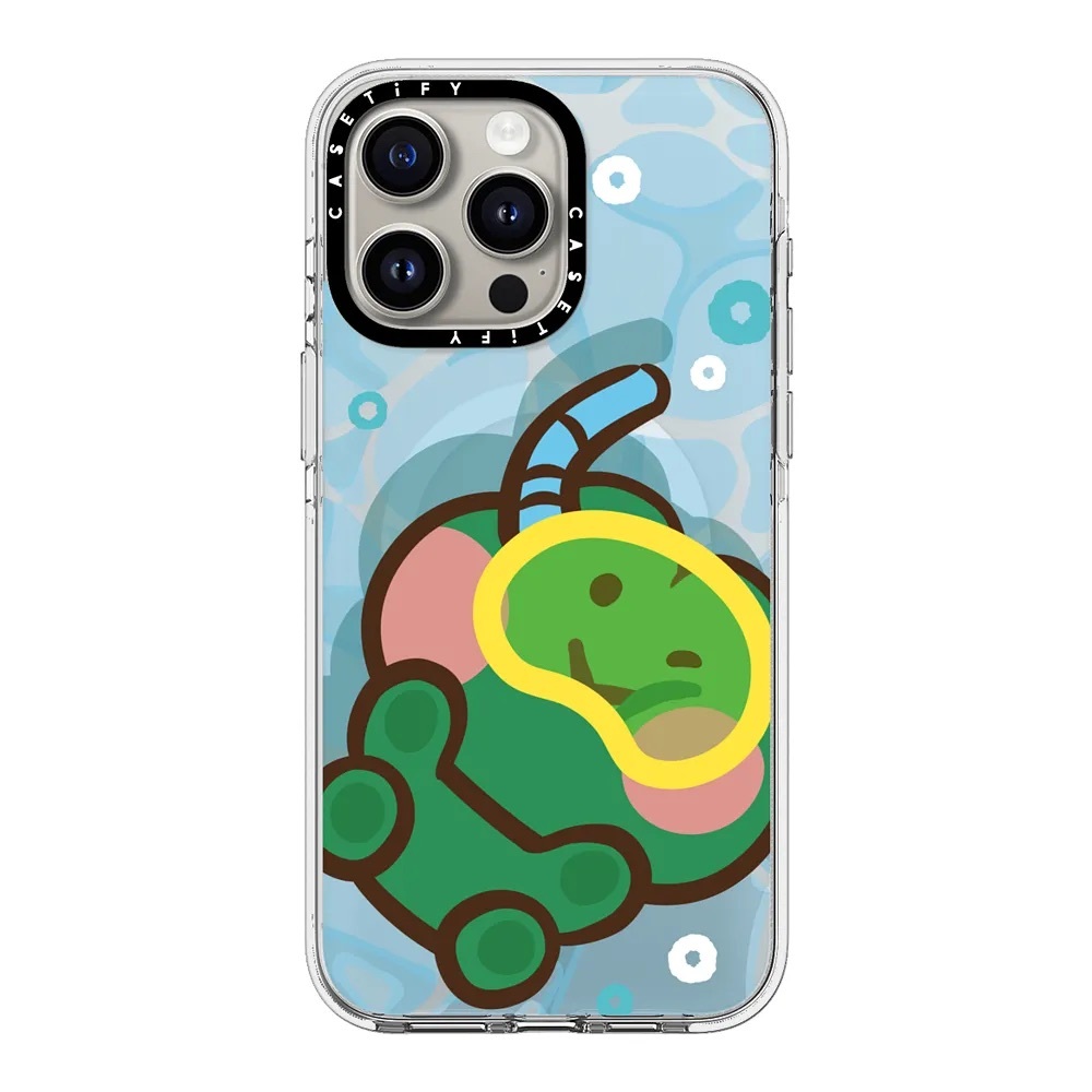 COPY - CASETIFY Line Friends minini Free Diving iPhone 15 Case (MagSafe Compati…