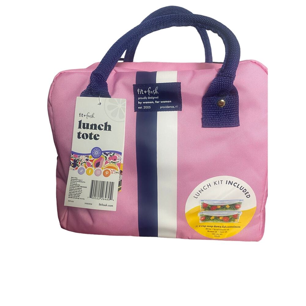 NWT - Fit + Fresh Lunch Tote