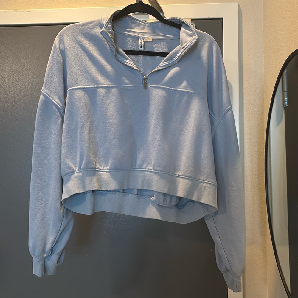 Blue Quarterzip