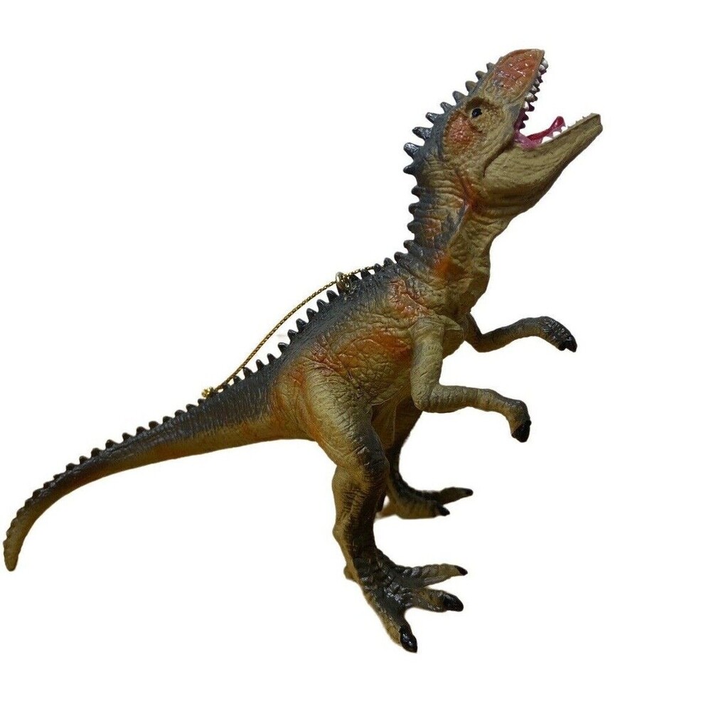 Kurt Adler Dinosaur Ornament Prehistoric Plastic Christmas Tyrannosaurus Rex