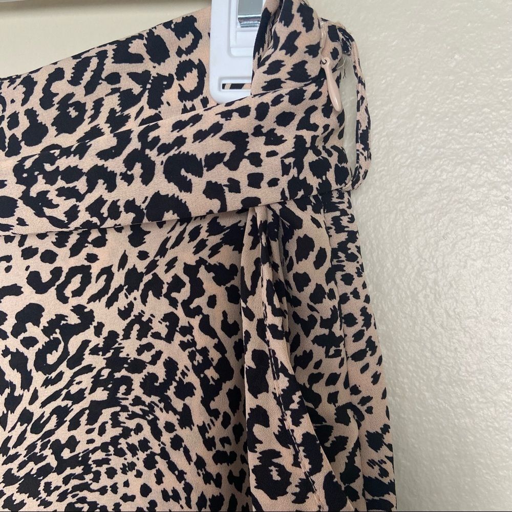 DEE ELLY Leopard Slacks Pants - Picture 4 of 8