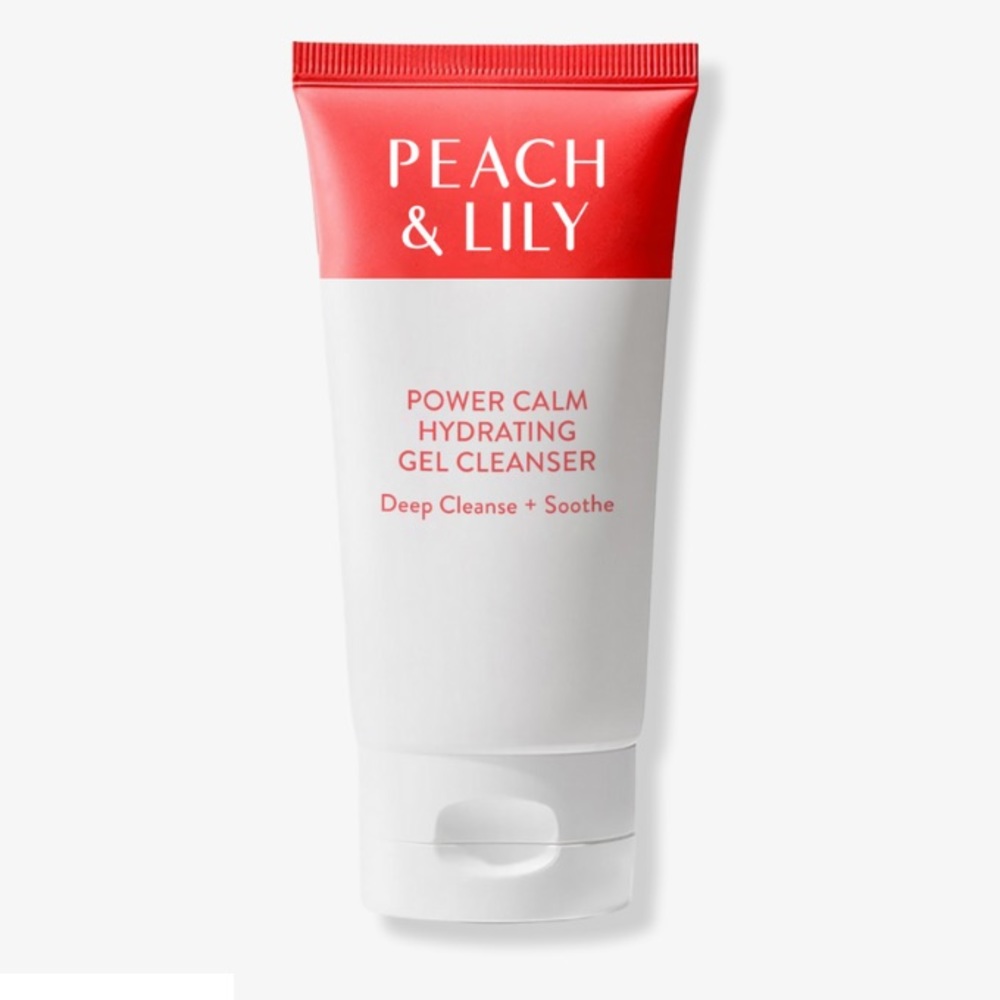 🍑 Travel Size Peach & Lily Power Calm Hydrating Gel Cleanser 1.01 fl o /…