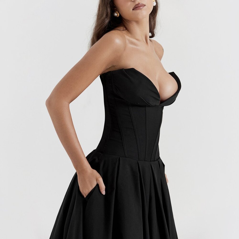 Sexy off-shoulder backless bodycon dress - Picture 6 of 6