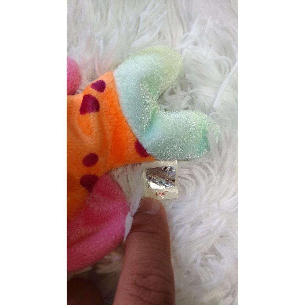 Ty Beanie Baby LIPS-1999 with ERRORS - Picture 4 of 6
