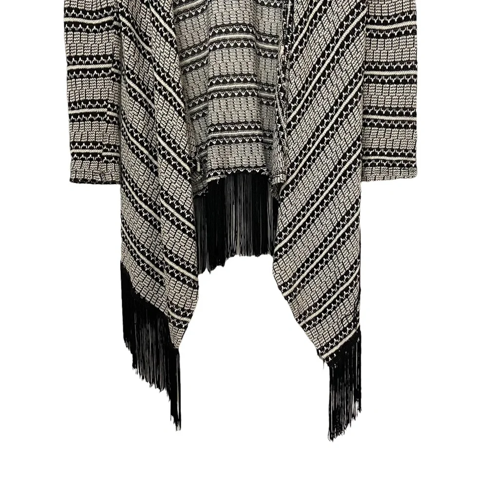 L.A. Hearts Open Front Fly Away Fringe Cardigan - Picture 3 of 11