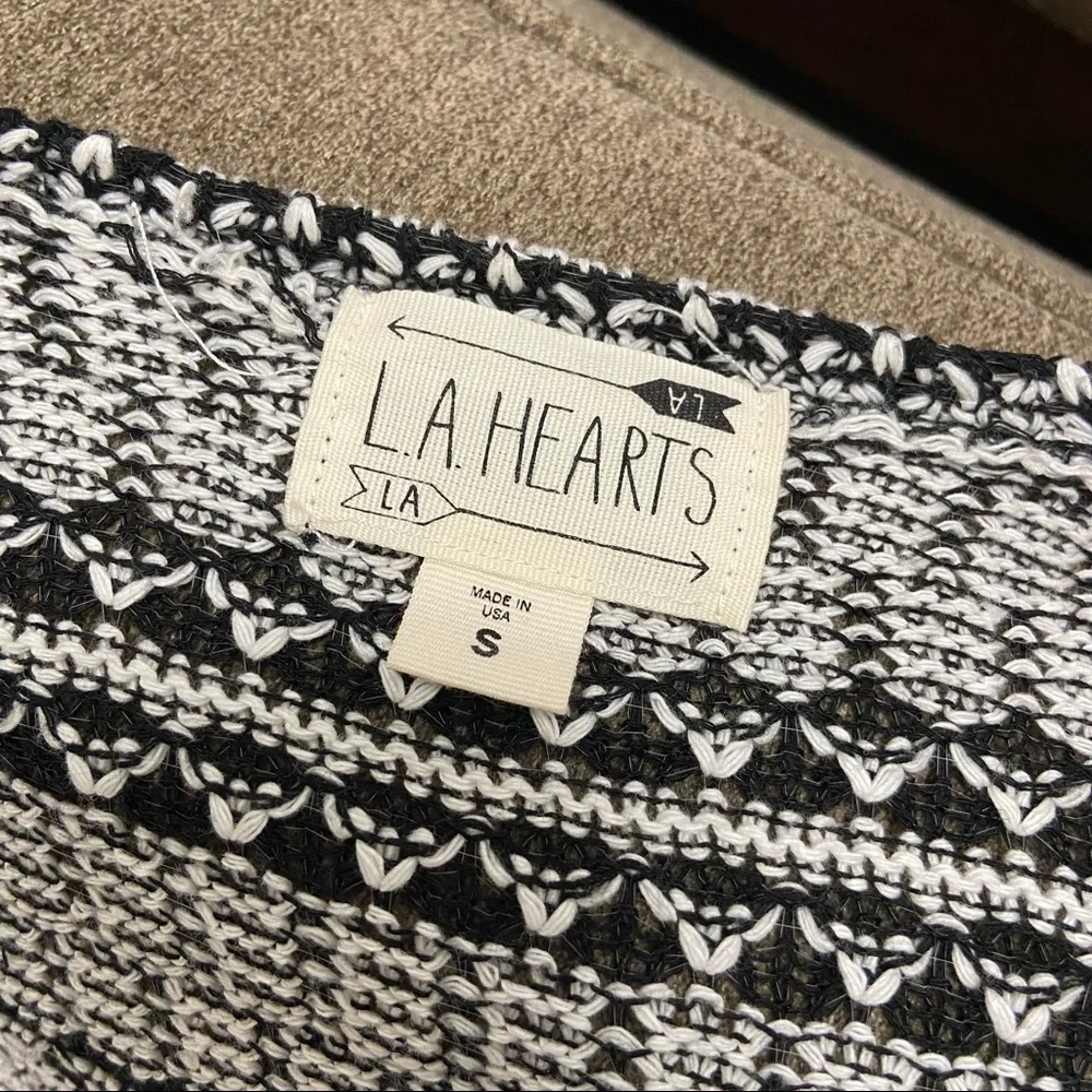 L.A. Hearts Open Front Fly Away Fringe Cardigan - Picture 6 of 11
