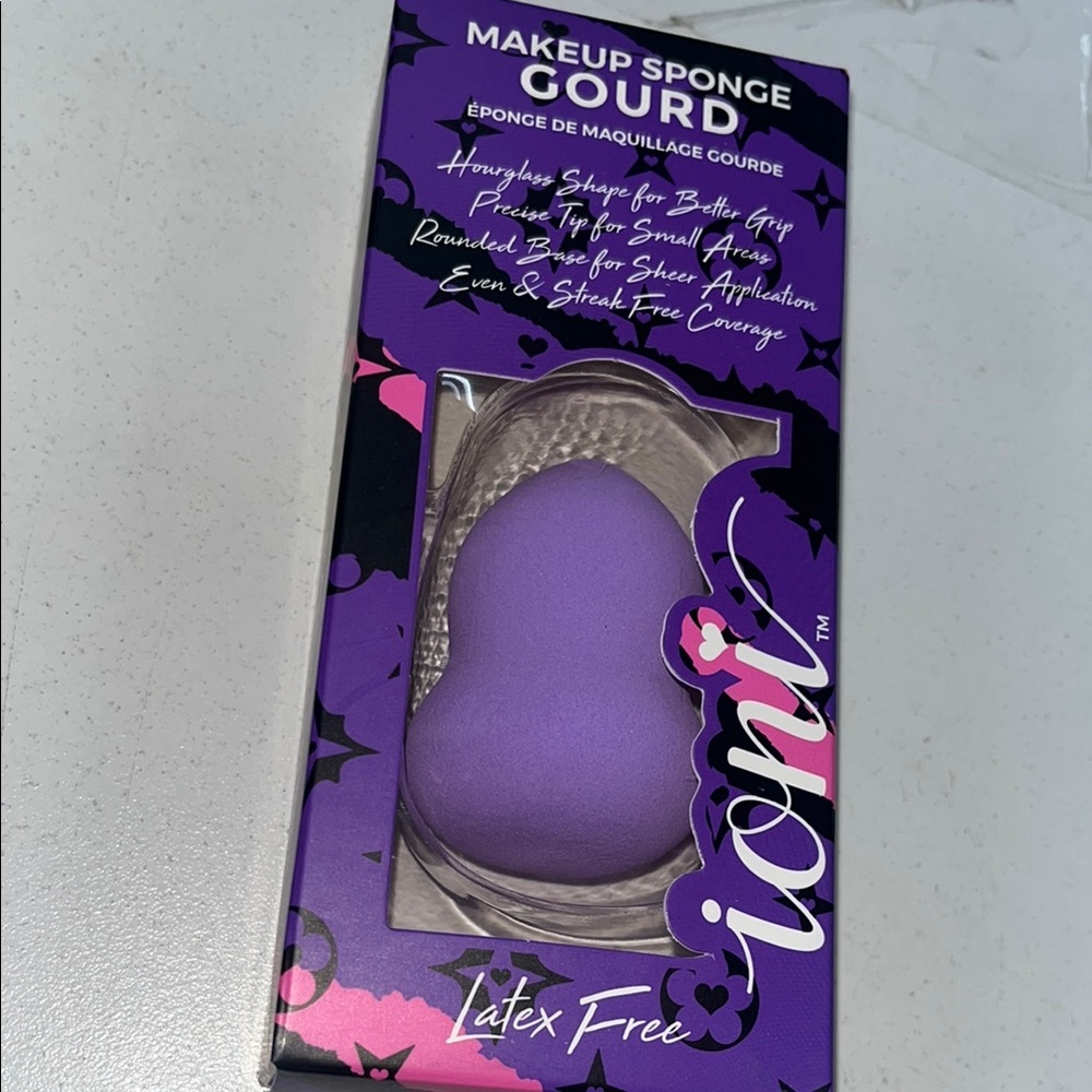 Purple Beauty Blender Tool for Flawless Application