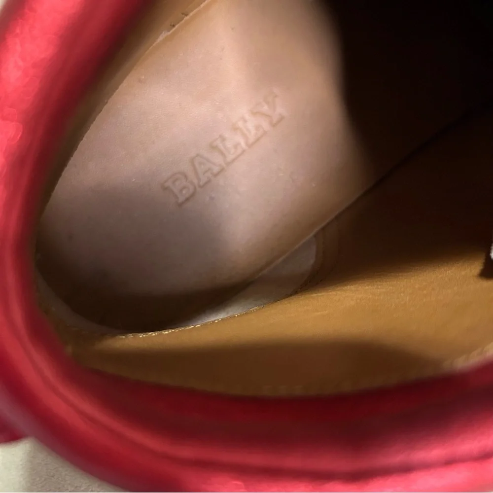 BALLY vita Parcours high top trainer sneakers 8.5 - Picture 7 of 13