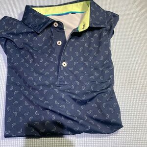 Devereux Mens Golf blue shirt