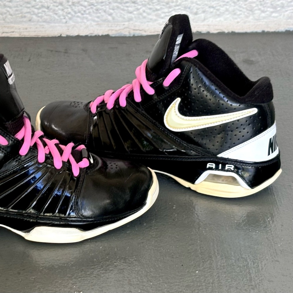 NIKE Air Max Visi Pro 2 Vintage High Top Basketball Shoes Retro Sporty Sneakers - Picture 3 of 16
