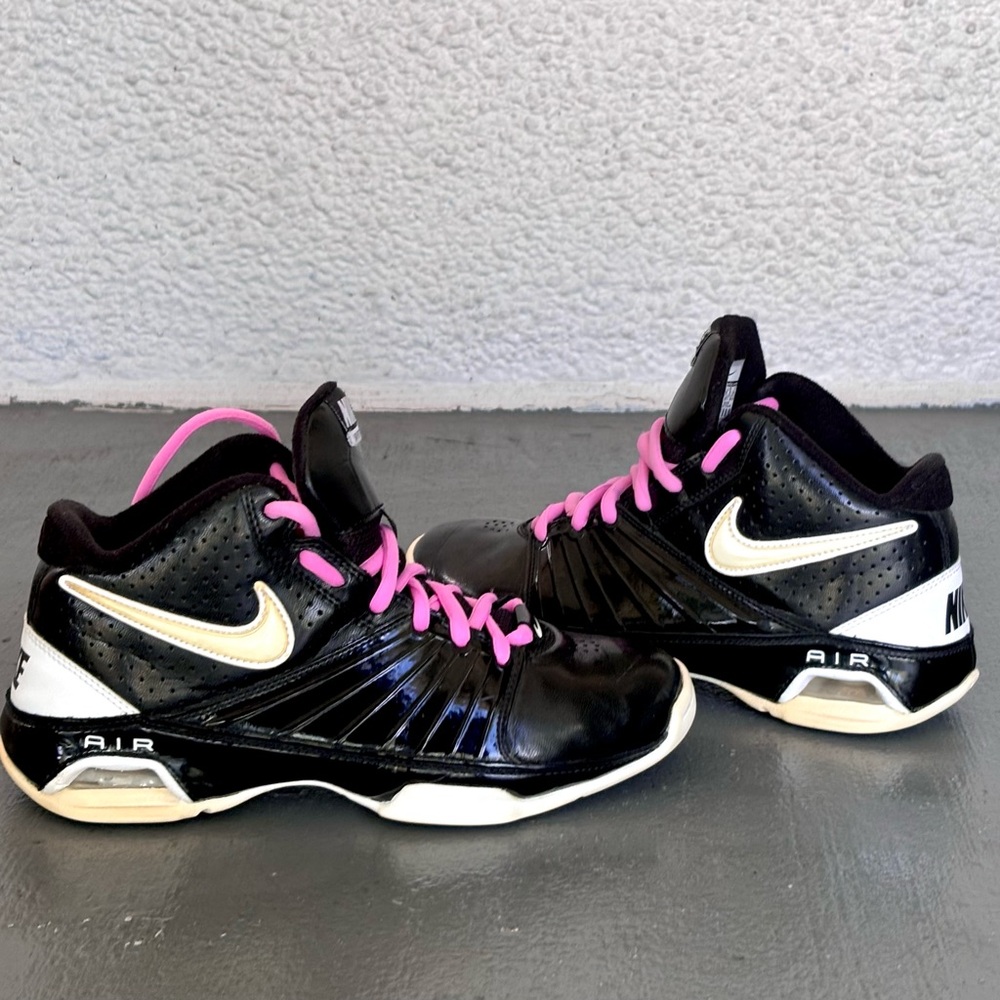 NIKE Air Max Visi Pro 2 Vintage High Top Basketball Shoes Retro Sporty Sneakers - Picture 6 of 16