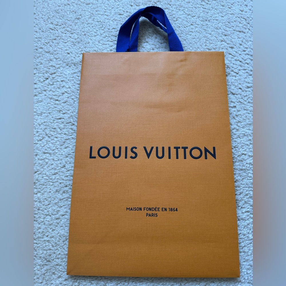 Louis Vuitton Orange shopping bag