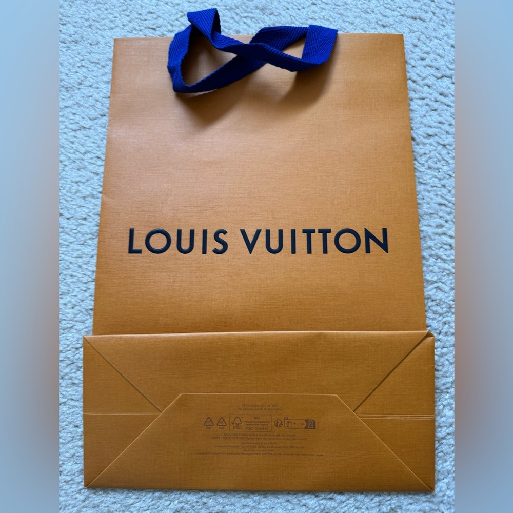 Louis Vuitton Orange shopping bag - Picture 2 of 5