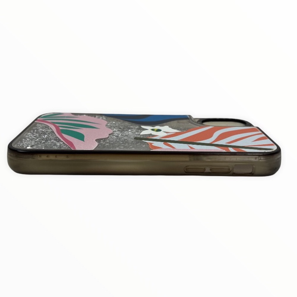 Casetify iPhone XR Mariery Young Liquid Glitter Foliage Mix Bold Color Tropical - Picture 5 of 9