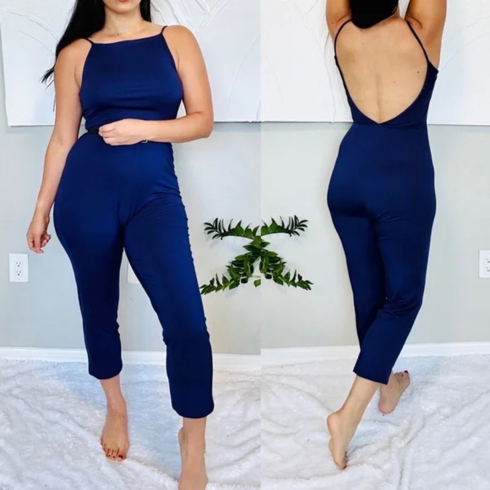 Rachel Pally Navy Blue Jumpsuit