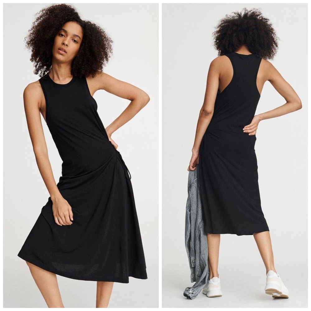 Rag & Bone | Luca Lace Up Midi Dress